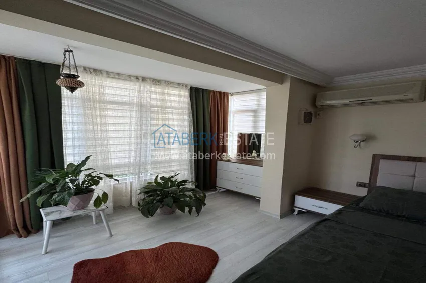Kupuj  Korzystna cena! Apartament 1+1 w centrum Alanyi, plaża Kleopatra — nieruchomość na zezwolenie na pobyt 9 