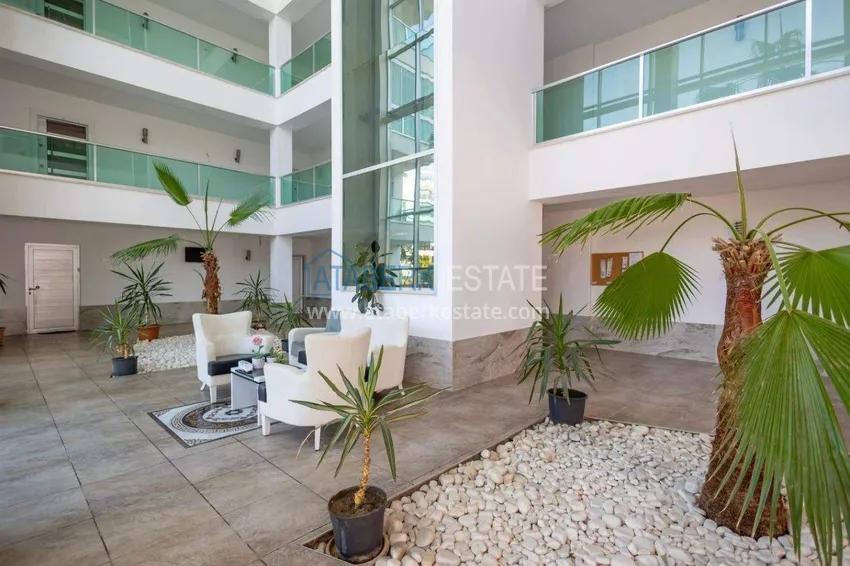 Apartament 1+1 70 m2 w okolicy Kestel — umeblowany i z widokiem na morze, 300 m od plaży 10 