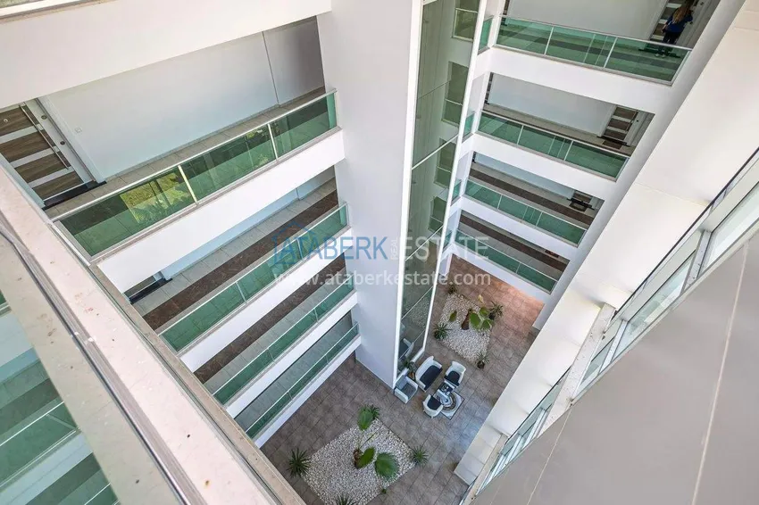 Apartament 1+1 70 m2 w okolicy Kestel — umeblowany i z widokiem na morze, 300 m od plaży 11 