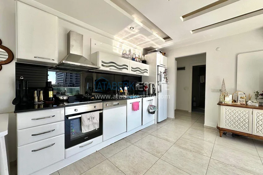 Kupuj  Apartament 1+1 70 m2 w okolicy Kestel — umeblowany i z widokiem na morze, 300 m od plaży 6 