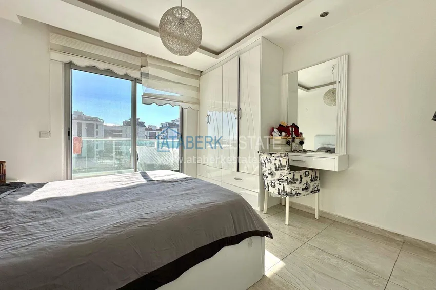 Kupuj  Apartament 1+1 70 m2 w okolicy Kestel — umeblowany i z widokiem na morze, 300 m od plaży 8 