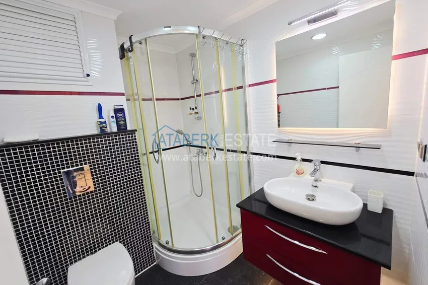 Kupuj Apartament 2+1 w Mahmutlar od właściciela - umeblowany i z panoramicznym widokiem na morze 15 