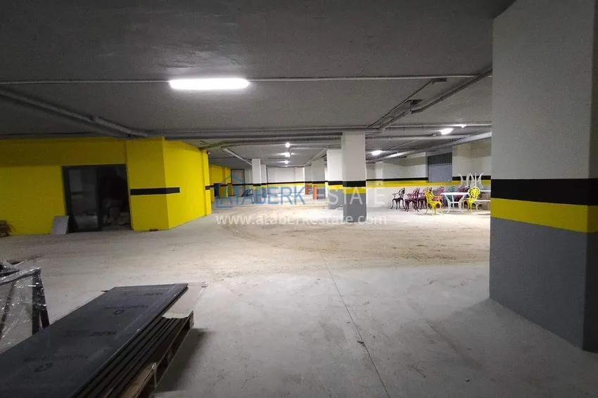 Designerski apartament 2+1 z widokiem na morze w Kargicak - od właściciela, 300 metrów do plaży 16 