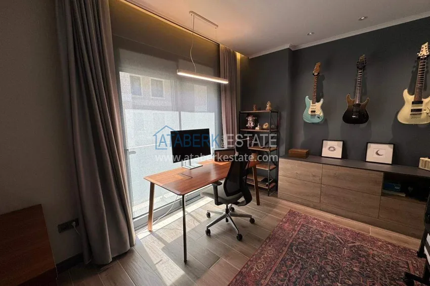 Kupuj  Designerski apartament 2+1 z widokiem na morze w Kargicak - od właściciela, 300 metrów do plaży 18 