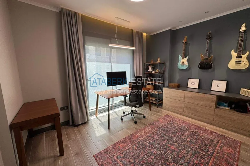 Kupuj  Designerski apartament 2+1 z widokiem na morze w Kargicak - od właściciela, 300 metrów do plaży 19 