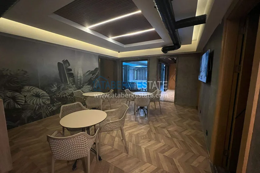 Designerski apartament 2+1 z widokiem na morze w Kargicak - od właściciela, 300 metrów do plaży 20 
