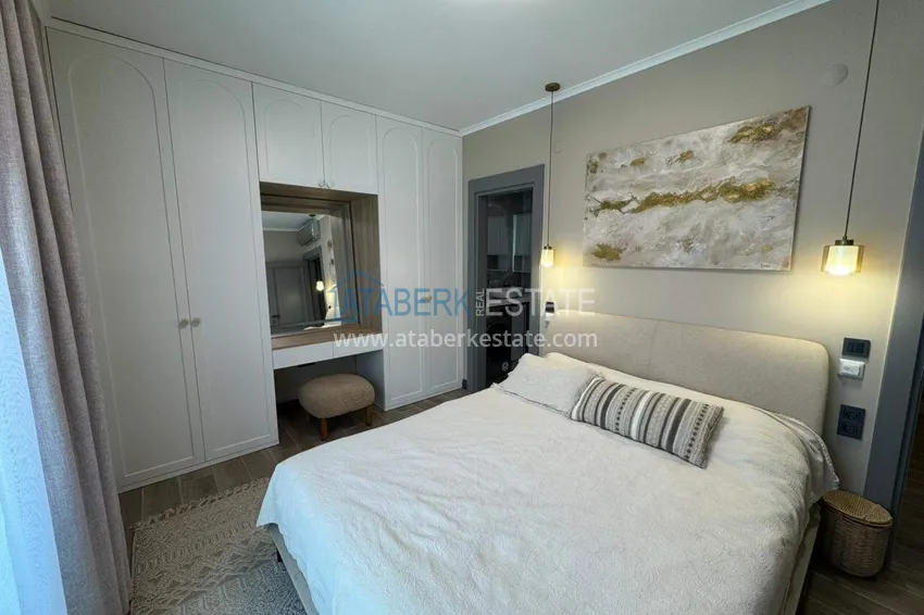 Kupuj  Designerski apartament 2+1 z widokiem na morze w Kargicak - od właściciela, 300 metrów do plaży 22 