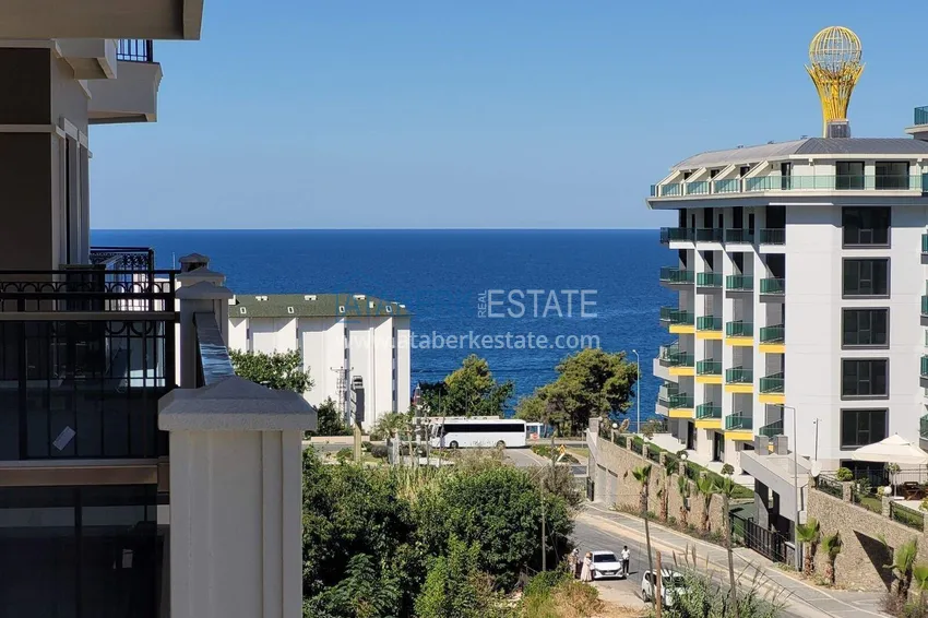 Kupuj  Designerski apartament 2+1 z widokiem na morze w Kargicak - od właściciela, 300 metrów do plaży 36 
