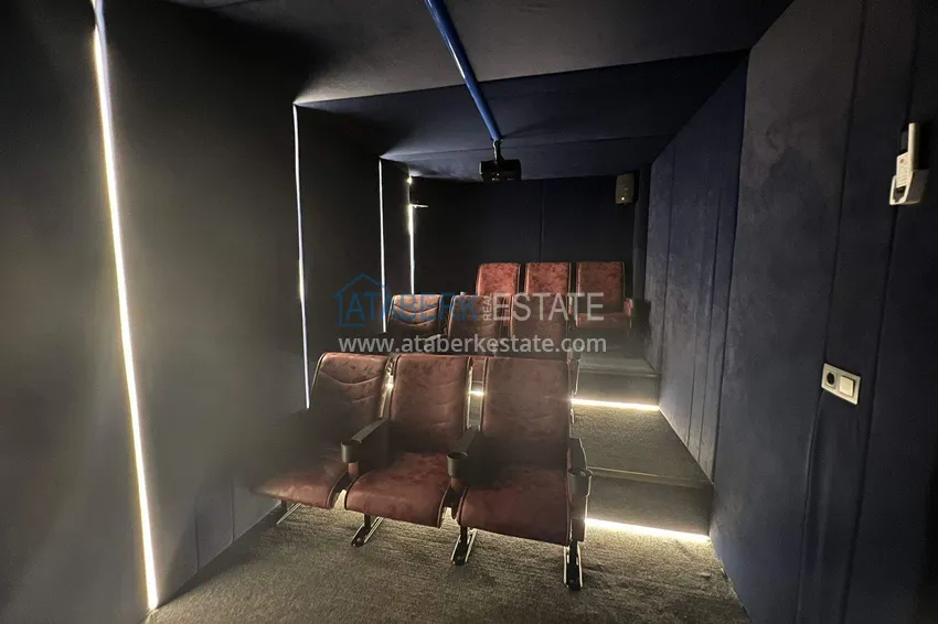Designerski apartament 2+1 z widokiem na morze w Kargicak - od właściciela, 300 metrów do plaży 22 
