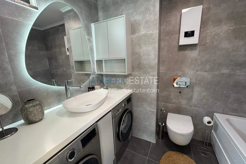Kupuj  Designerski apartament 2+1 z widokiem na morze w Kargicak - od właściciela, 300 metrów do plaży 24 