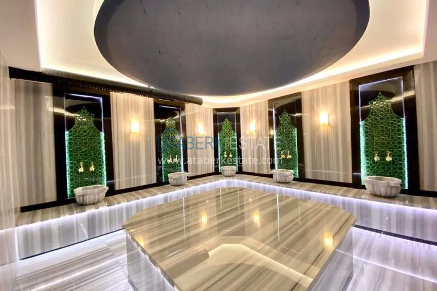 Designerski apartament 2+1 z widokiem na morze w Kargicak - od właściciela, 300 metrów do plaży 24 