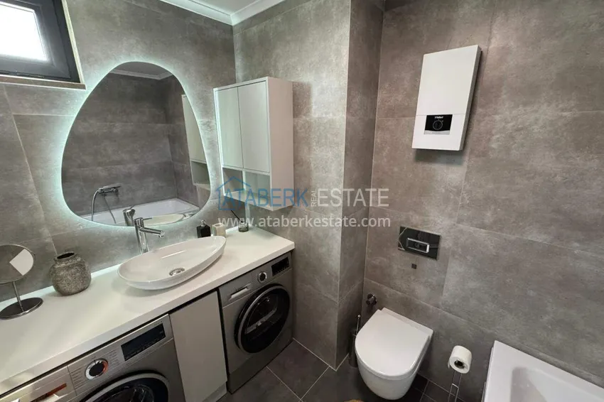 Kupuj  Designerski apartament 2+1 z widokiem na morze w Kargicak - od właściciela, 300 metrów do plaży 26 
