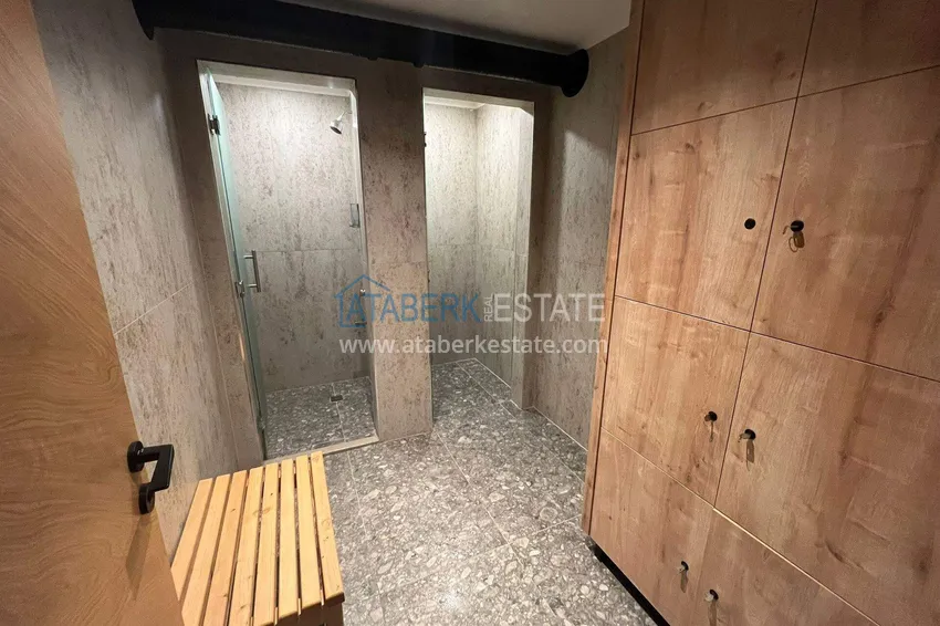 Designerski apartament 2+1 z widokiem na morze w Kargicak - od właściciela, 300 metrów do plaży 26 