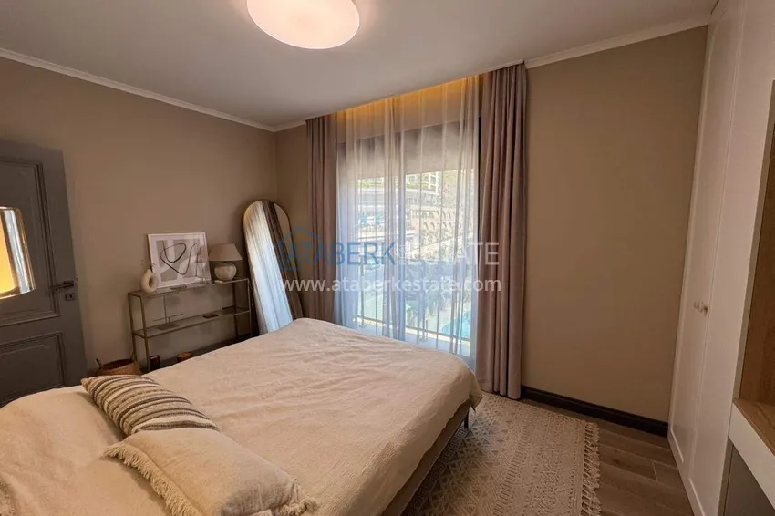 Kupuj  Designerski apartament 2+1 z widokiem na morze w Kargicak - od właściciela, 300 metrów do plaży 29 