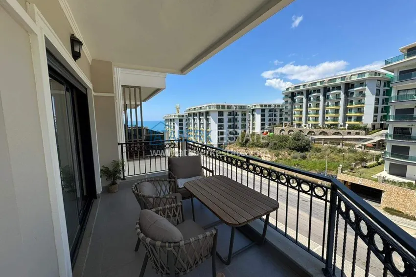 Kupuj  Designerski apartament 2+1 z widokiem na morze w Kargicak - od właściciela, 300 metrów do plaży 32 