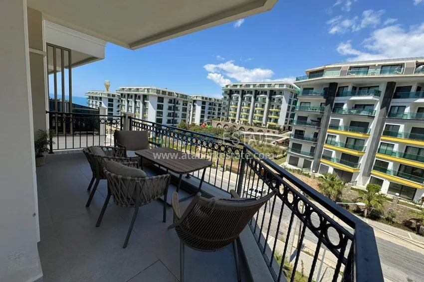 Kupuj  Designerski apartament 2+1 z widokiem na morze w Kargicak - od właściciela, 300 metrów do plaży 34 