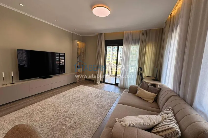 Kupuj  Designerski apartament 2+1 z widokiem na morze w Kargicak - od właściciela, 300 metrów do plaży 7 