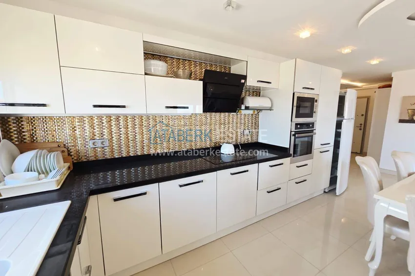 Kupuj Apartament 2+1 w Mahmutlar od właściciela - umeblowany i z panoramicznym widokiem na morze 7 