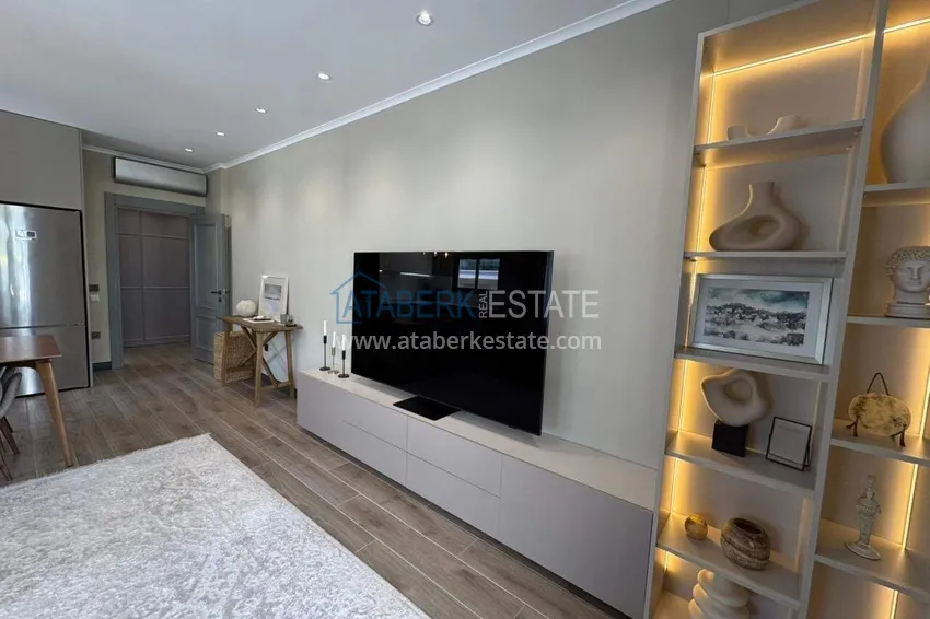 Kupuj  Designerski apartament 2+1 z widokiem na morze w Kargicak - od właściciela, 300 metrów do plaży 10 