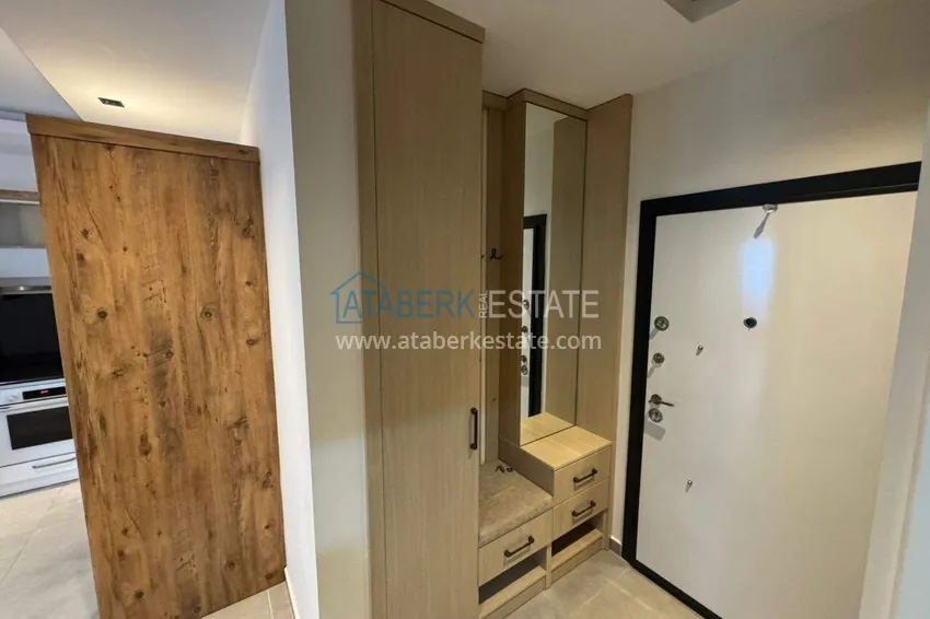 Kupuj  Apartament z jedną sypialnią z meblami i przeszklonym balkonem w Mahmutlar, Alanya 1 