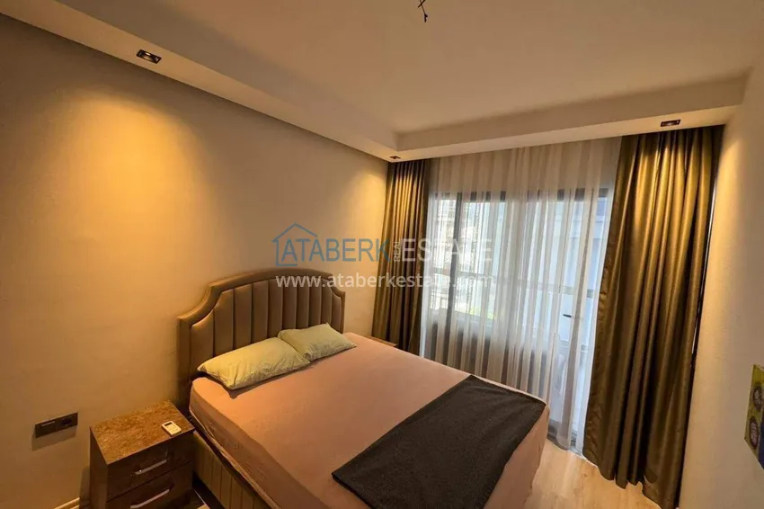 Kupuj  Apartament z jedną sypialnią z meblami i przeszklonym balkonem w Mahmutlar, Alanya 11 