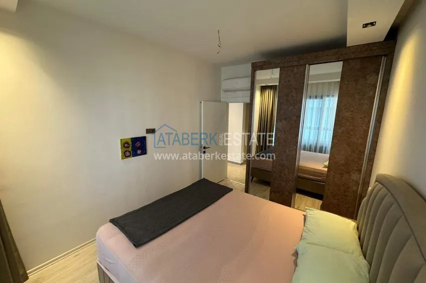 Kupuj  Apartament z jedną sypialnią z meblami i przeszklonym balkonem w Mahmutlar, Alanya 13 