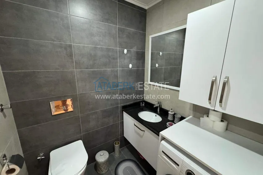 Kupuj  Apartament z jedną sypialnią z meblami i przeszklonym balkonem w Mahmutlar, Alanya 15 