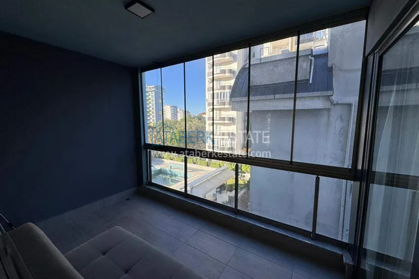 Kupuj  Apartament z jedną sypialnią z meblami i przeszklonym balkonem w Mahmutlar, Alanya 17 