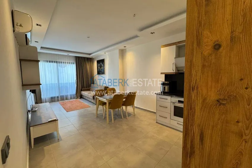 Kupuj  Apartament z jedną sypialnią z meblami i przeszklonym balkonem w Mahmutlar, Alanya 4 