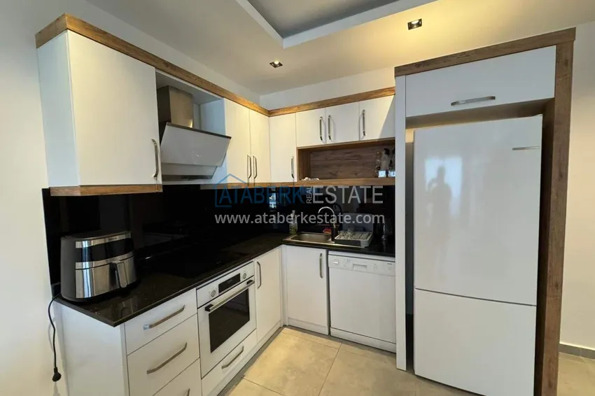 Kupuj  Apartament z jedną sypialnią z meblami i przeszklonym balkonem w Mahmutlar, Alanya 6 
