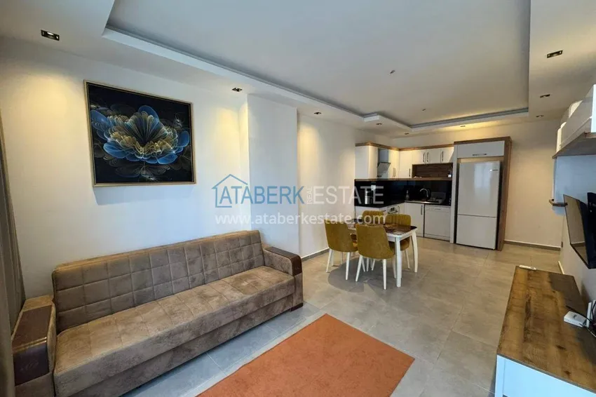 Kupuj  Apartament z jedną sypialnią z meblami i przeszklonym balkonem w Mahmutlar, Alanya 8 