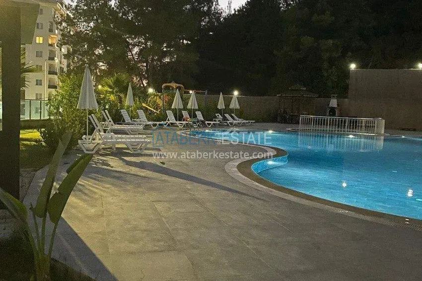 Długoterminowy wynajem mieszkania 1+1 w nowoczesnym kompleksie - Avsallar, Alanya nr 38 3 