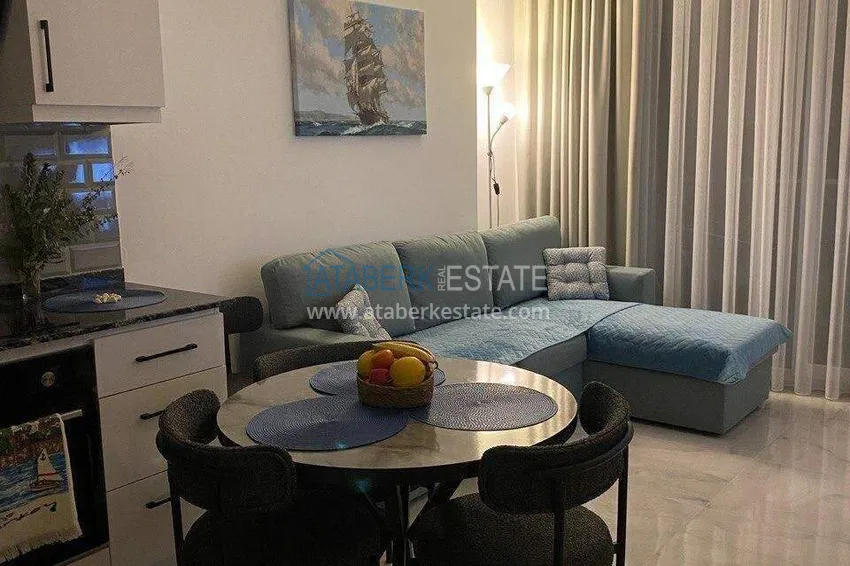 Kupuj  Długoterminowy wynajem mieszkania 1+1 w nowoczesnym kompleksie - Avsallar, Alanya nr 38 2 