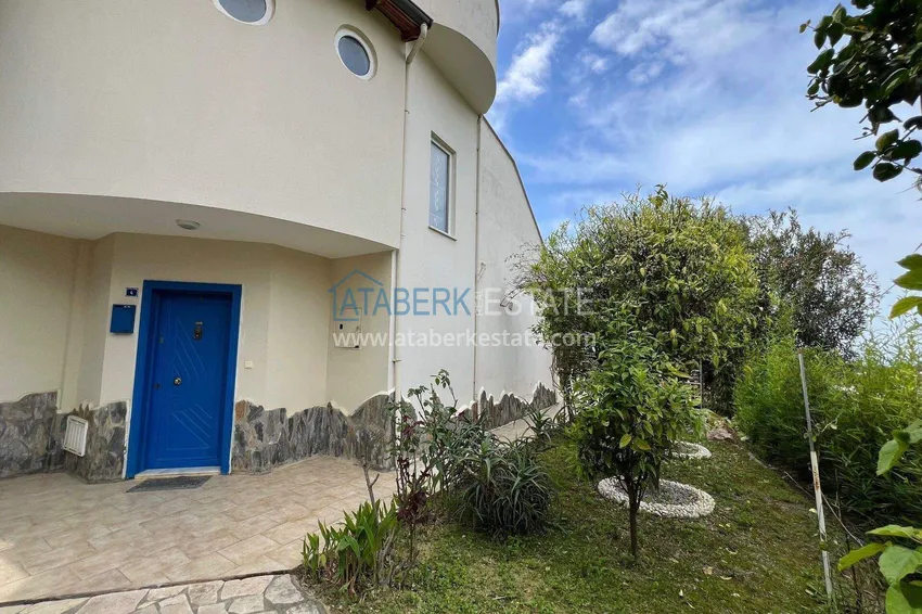 Willa triplex 4+1 w Avsallar - umeblowana, z widokiem na basen i morze 10 