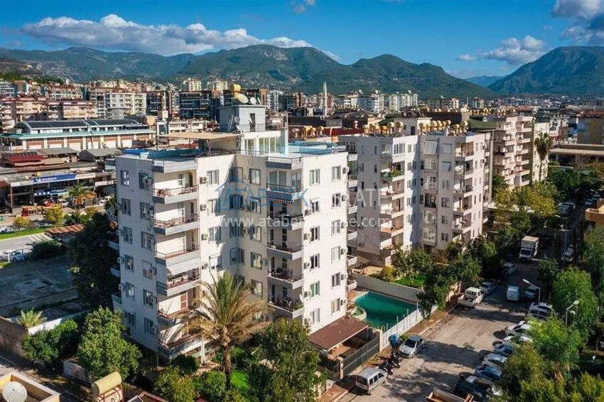 Tani apartament 1+1 w Oba - umeblowany, w pobliżu centrum handlowego Alanya 3 