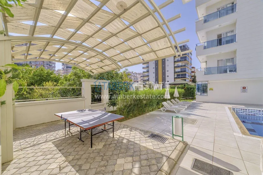 Penthouse duplex 4+1 w Mahmutlar - meble, prestiżowy kompleks, 350 metrów od morza 10 