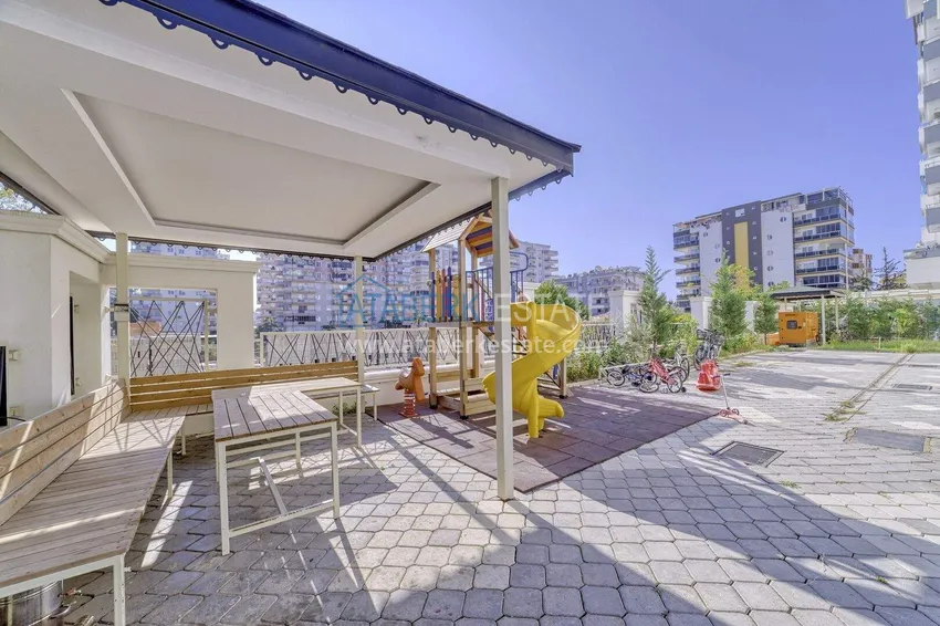 Penthouse duplex 4+1 w Mahmutlar - meble, prestiżowy kompleks, 350 metrów od morza 11 
