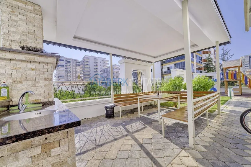 Penthouse duplex 4+1 w Mahmutlar - meble, prestiżowy kompleks, 350 metrów od morza 12 