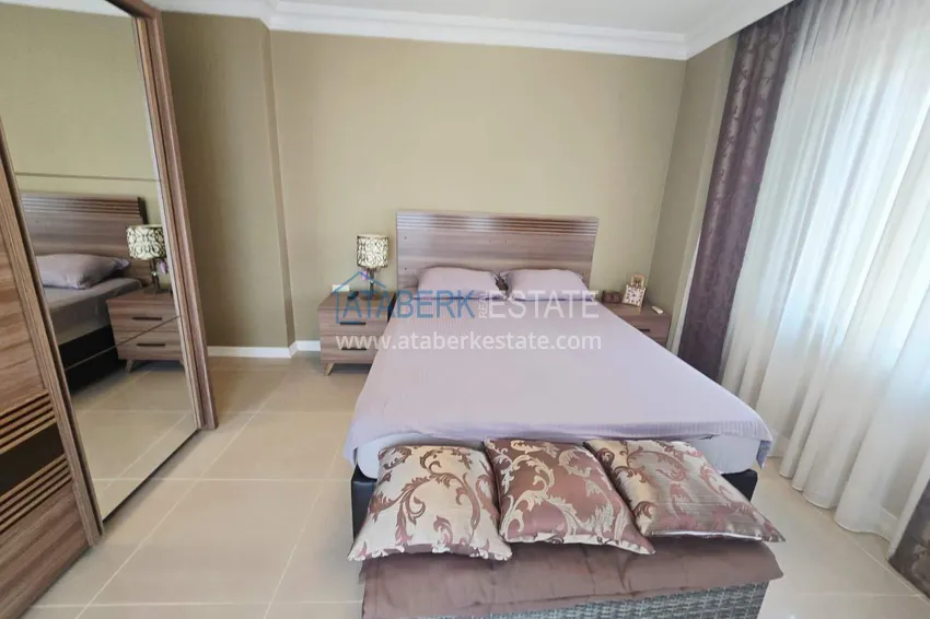 Kupuj  Apartament 2+1 na zezwolenie na pobyt w okolicy Oba - meble, widok na góry, komfortowy pobyt 15 