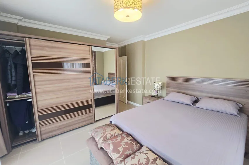 Kupuj  Apartament 2+1 na zezwolenie na pobyt w okolicy Oba - meble, widok na góry, komfortowy pobyt 16 