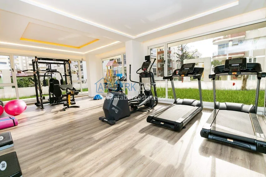 Penthouse duplex 4+1 w Mahmutlar - meble, prestiżowy kompleks, 350 metrów od morza 18 
