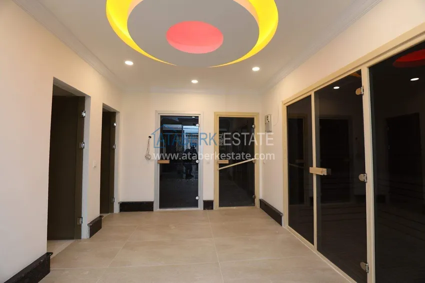 Penthouse duplex 4+1 w Mahmutlar - meble, prestiżowy kompleks, 350 metrów od morza 19 