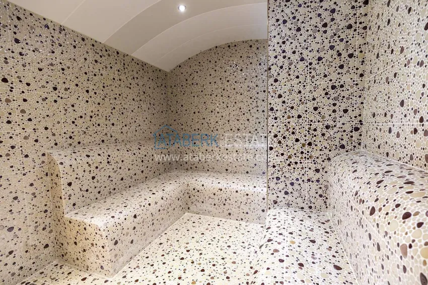 Penthouse duplex 4+1 w Mahmutlar - meble, prestiżowy kompleks, 350 metrów od morza 20 