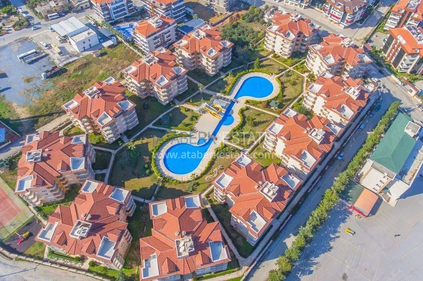 Apartament 2+1 na zezwolenie na pobyt w okolicy Oba - meble, widok na góry, komfortowy pobyt 2 