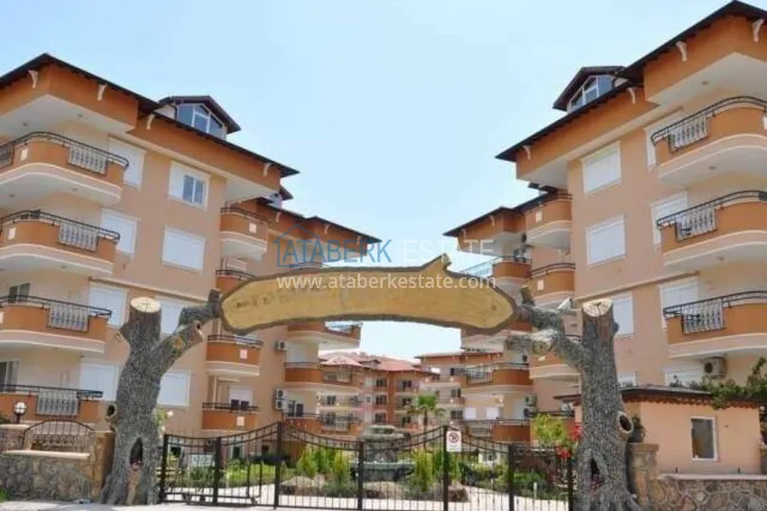 Apartament 2+1 na zezwolenie na pobyt w okolicy Oba - meble, widok na góry, komfortowy pobyt 5 
