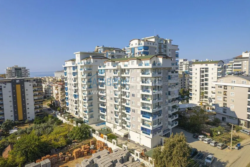 Penthouse duplex 4+1 w Mahmutlar - meble, prestiżowy kompleks, 350 metrów od morza 6 