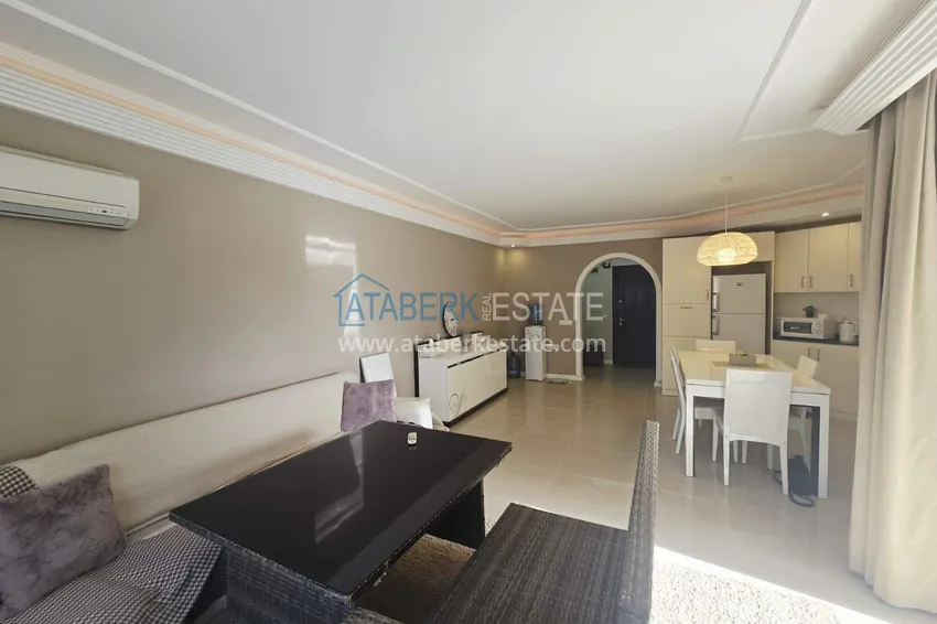 Kupuj  Apartament 2+1 na zezwolenie na pobyt w okolicy Oba - meble, widok na góry, komfortowy pobyt 7 