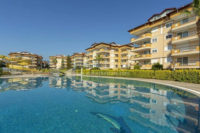 Apartament 2+1 na zezwolenie na pobyt w okolicy Oba - meble, widok na góry, komfortowy pobyt 7 