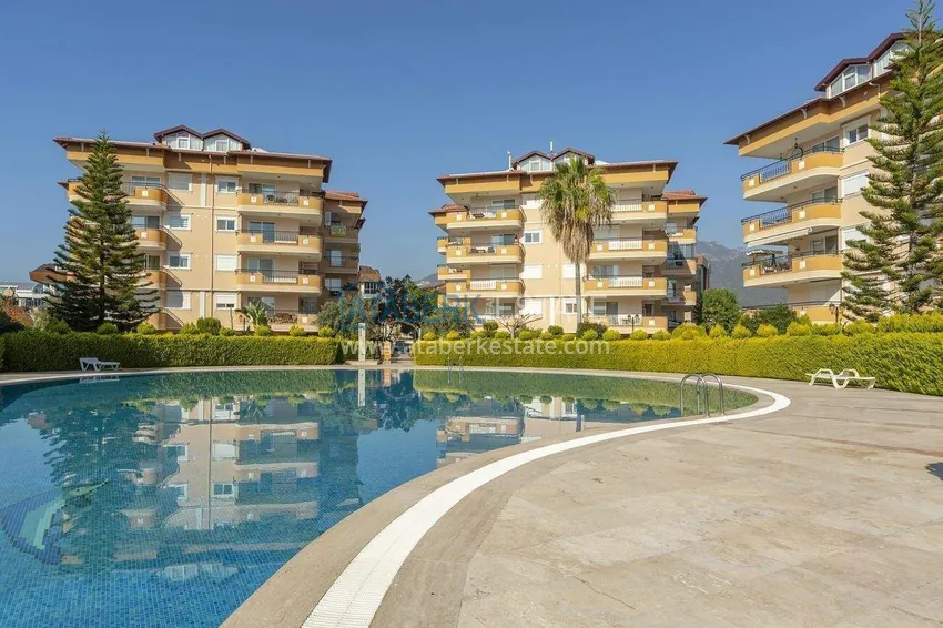 Apartament 2+1 na zezwolenie na pobyt w okolicy Oba - meble, widok na góry, komfortowy pobyt 8 