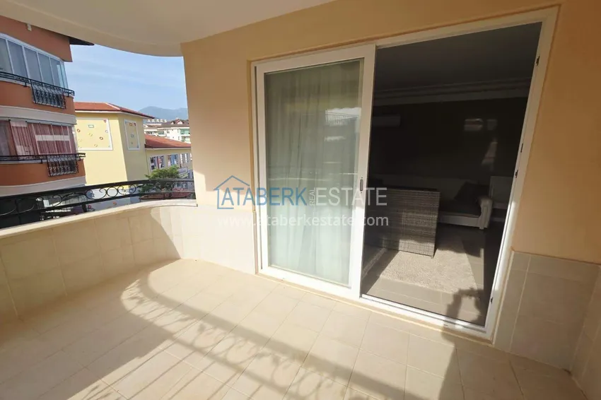 Kupuj  Apartament 2+1 na zezwolenie na pobyt w okolicy Oba - meble, widok na góry, komfortowy pobyt 9 